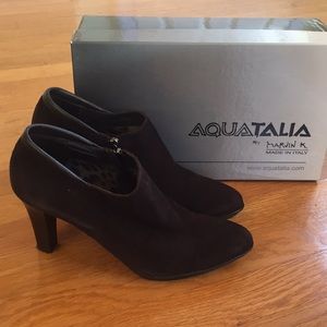 Aquatalia Ruby suede bootie